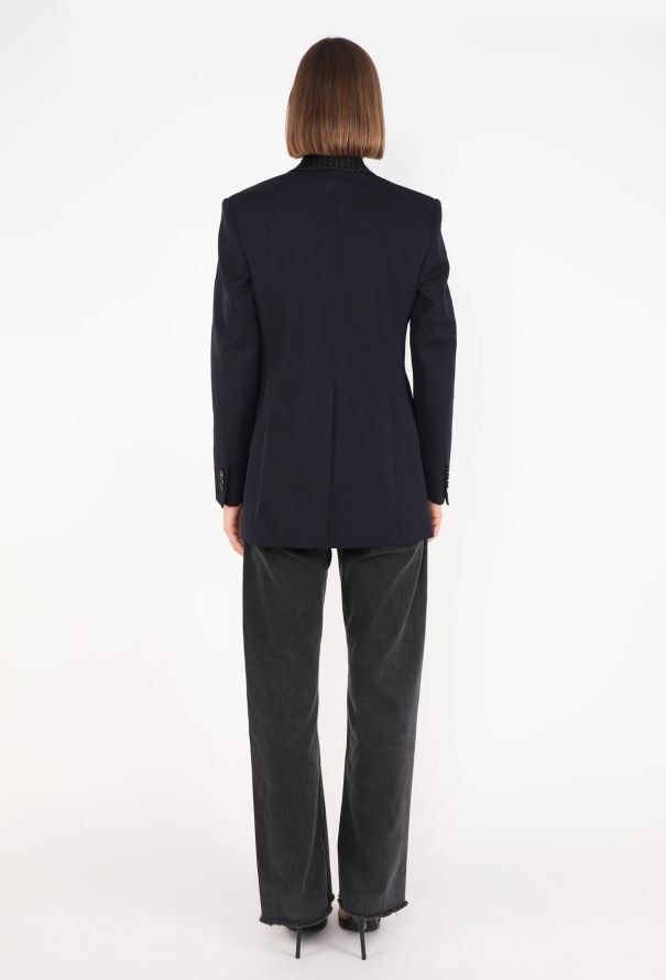 Bottega Veneta Intrecciato Lapel Blazer, S/S 2026 - 6