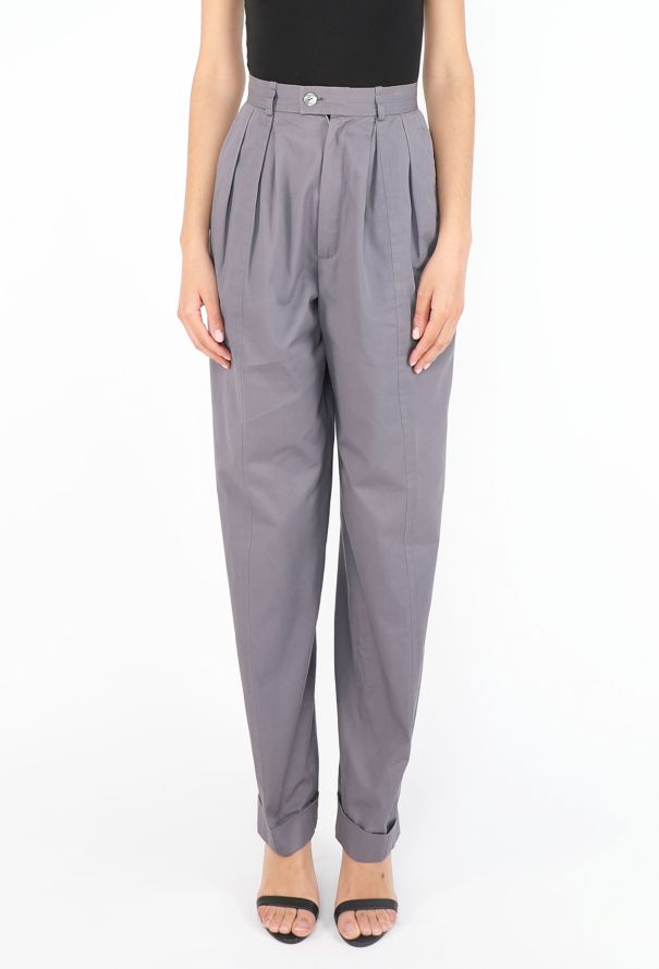 Saint Laurent Vintage High-Waisted Trousers - 3