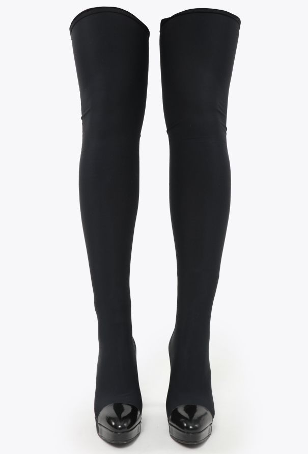 Chanel COLLECTOR F/W 1994 'Vernice' Boots - 4
