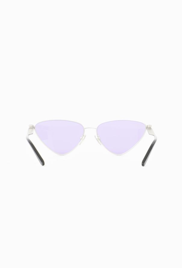 Balenciaga 2020 Triangle Cat-Eye Sunglasses - 4