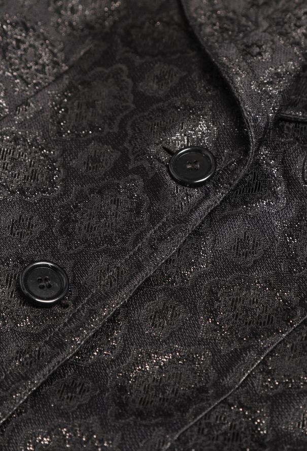 Prada S/S 2002 Belted Brocade Ensemble - 10