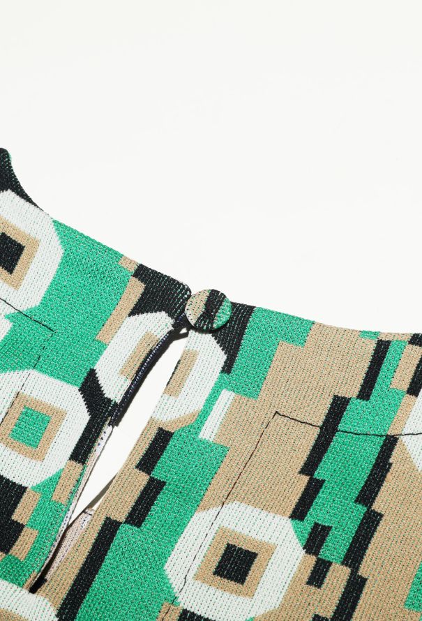 Balenciaga Resort 2011 Abstract Knit Top - 6
