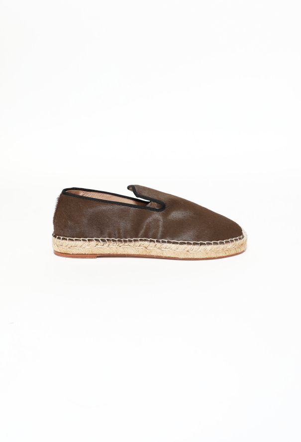 Céline Pony Hair Espadrilles - 1