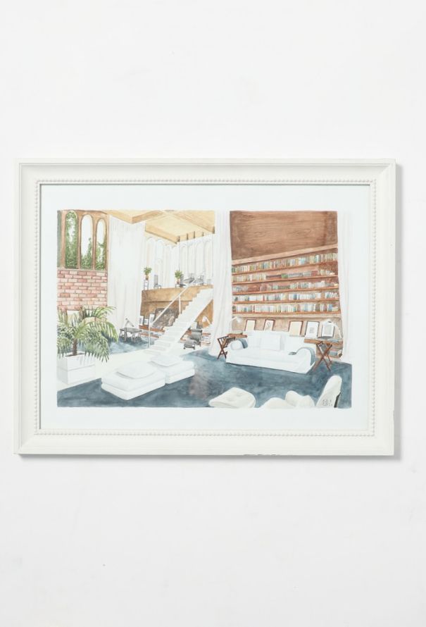 Vintage Objects & Decor Mélanie Voituriez 2020 'Ricardo Bofill' Painting - 1