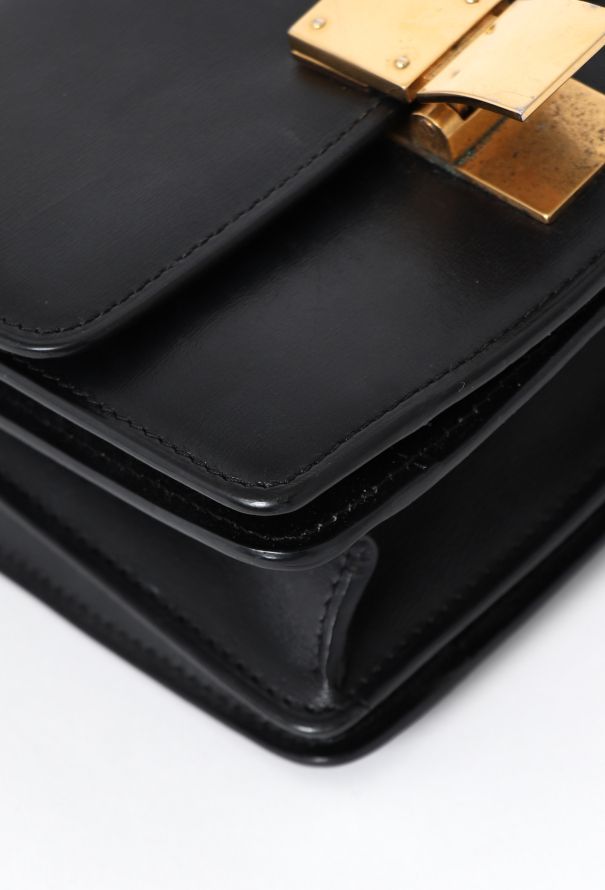 Céline Black Mini Classic Box Bag - 9