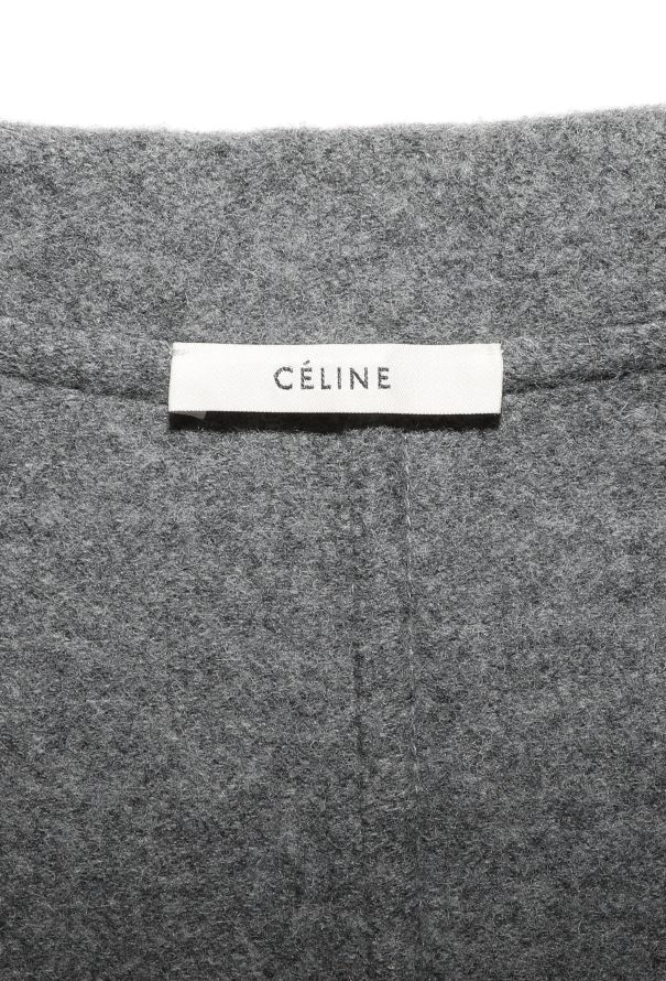 Céline Pre-Fall 2018 Belted Wool Coat - 7