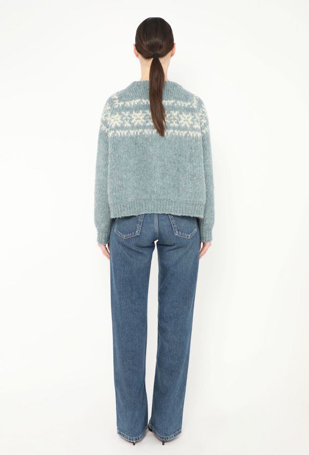Céline 2022 Fair Isle Knit Sweater - 3