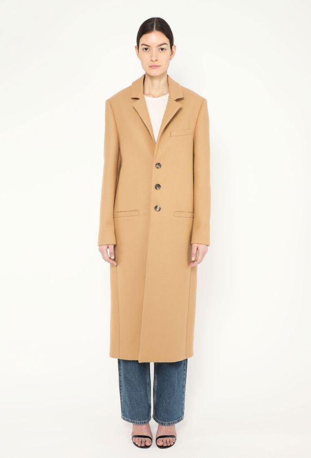 Courrèges 2022 Classic Tailored Wool Coat - 2