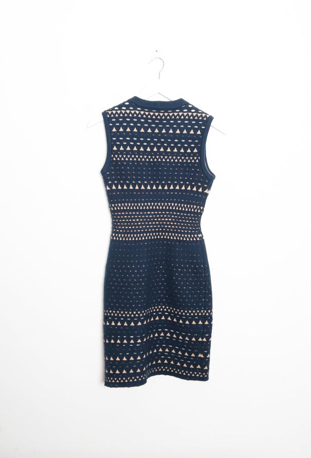 Alaïa F/W 2010 Fitted Geometric Cut-Out Dress - 9