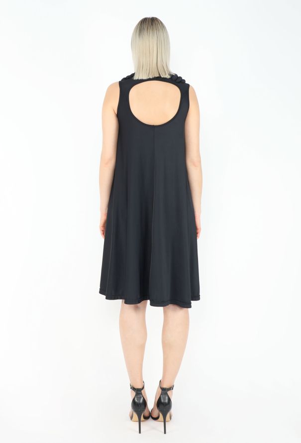 Comme des Garçons Fall 2007 Hand Appliqué Bias Dress - 6