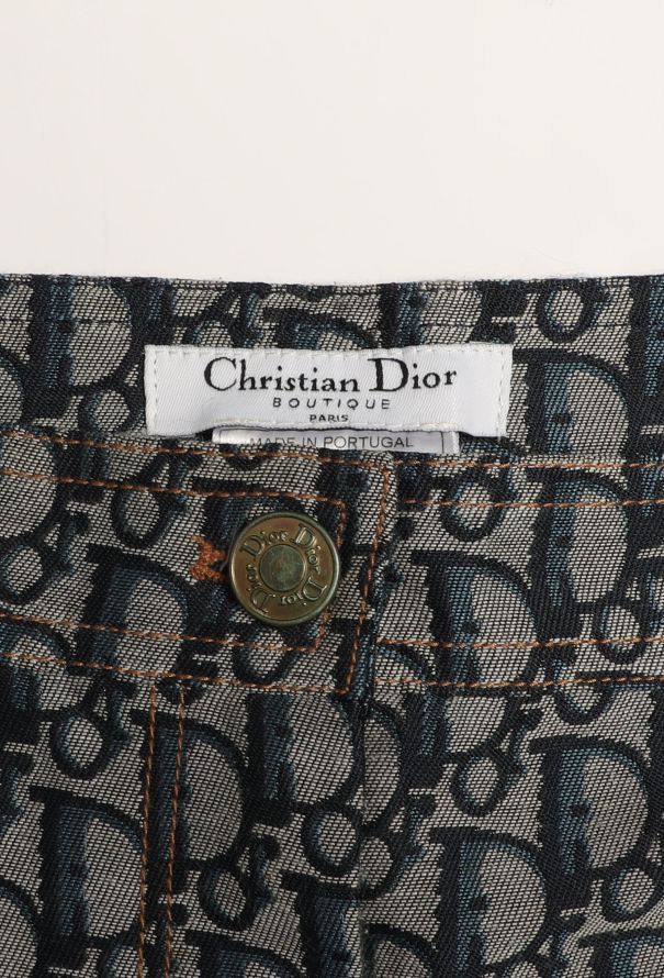 Christian Dior 2005 Diorissimo Print Skirt - 5