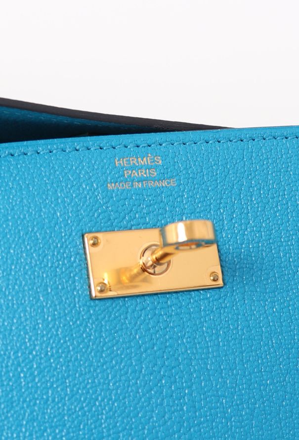 Hermès 2021 Bleu Frida Mysore Kelly To Go - 12