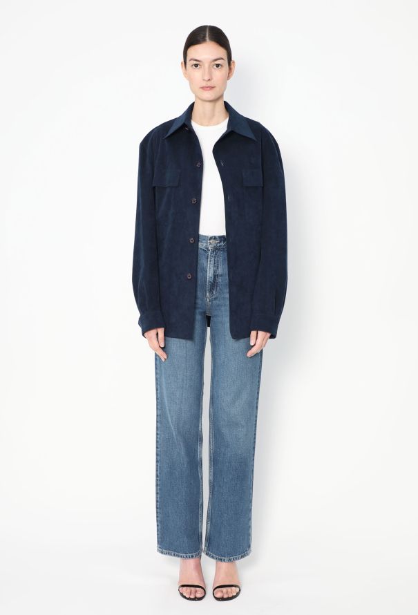 Halston Early '70s Ultrasuede Overshirt - 2
