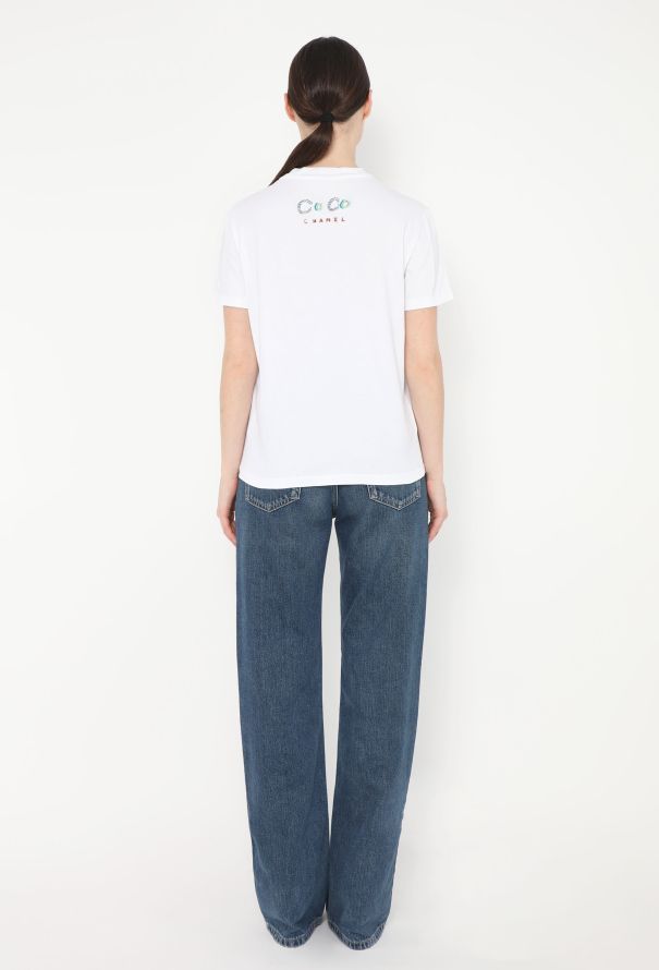 Chanel 2019 x Pharrell Williams Embellished T-Shirt - 3