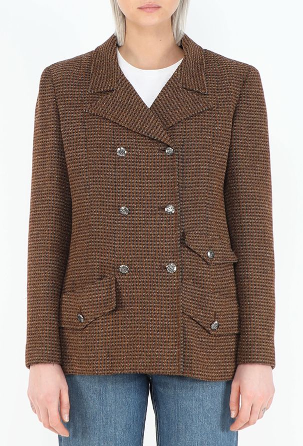 Chanel Notched Tweed Jacket, F/W 1997 - 1