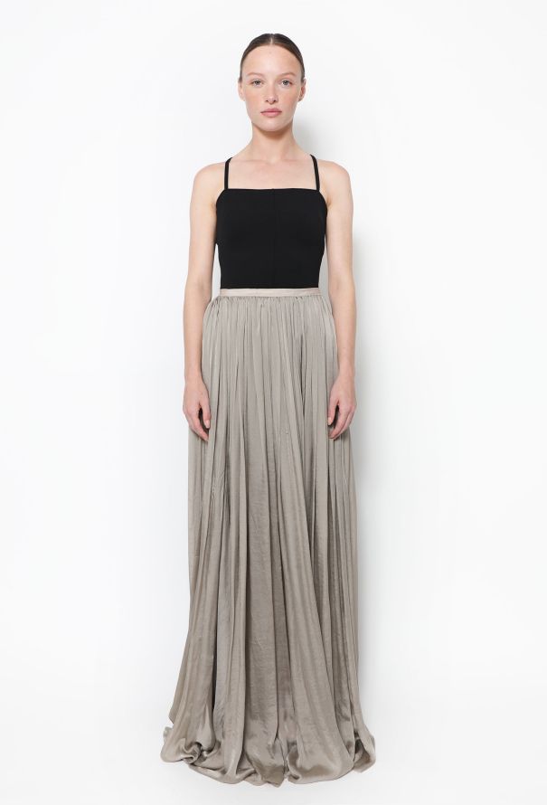 Lanvin S/S 2011 Pleated Chiffon Skirt - 1