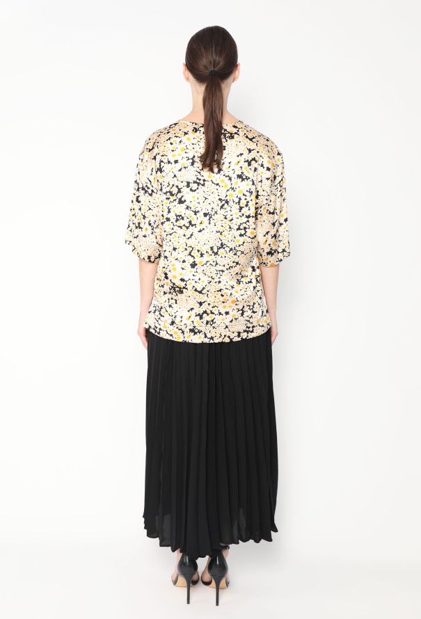 Céline S/S 2015 Floral Silk Blouse - 5