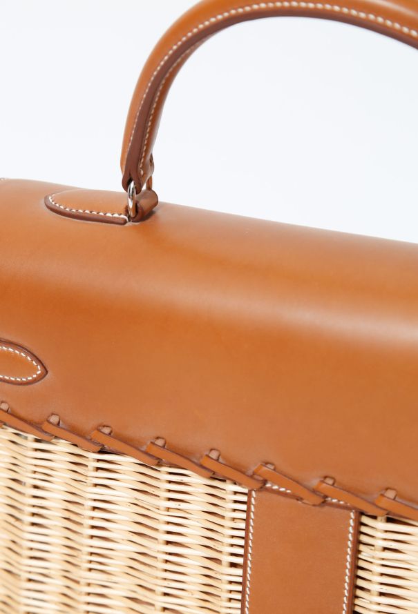 Hermès Collector Barenia & Osier Picnic Kelly 35 - 20