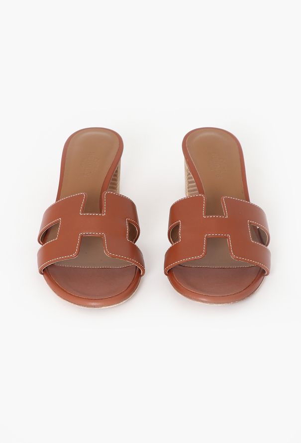 Hermès Classic Leather Oasis Mules - 3