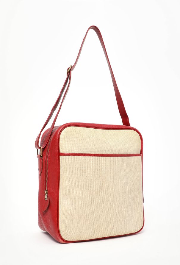 Hermès Toile H & Clemence Victoria Messenger Bag - 2