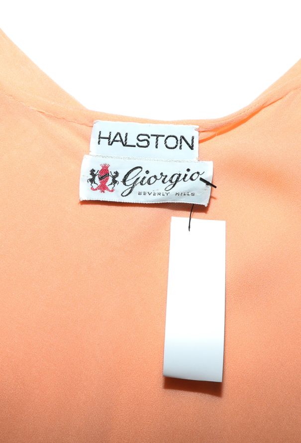 Halston ULTRA RARE Early '70s Chiffon Kaftan - 6