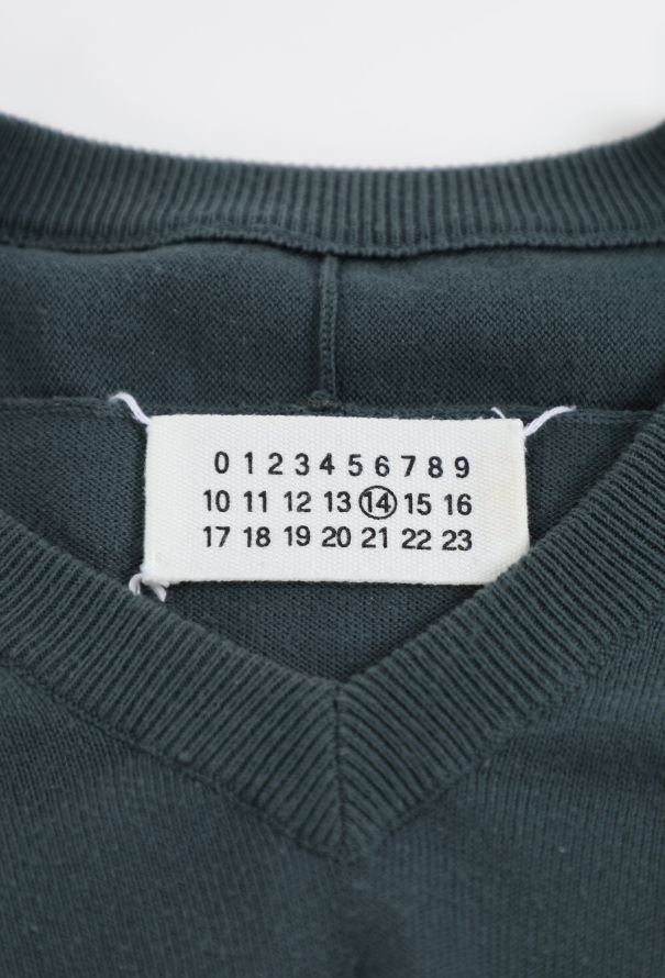 Maison Margiela Leather Elbow Patch Knit - 5