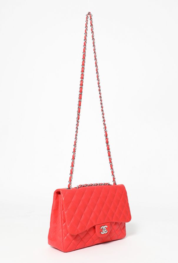 Chanel Perforated Jumbo Timeless Flap Bag - 2