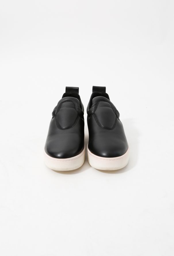 Céline Padded Leather Sneakers - 2