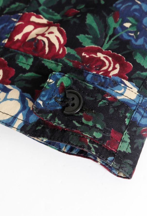Saint Laurent RARE '60s Floral Crop Jacket & Skirt Ensemble - 8