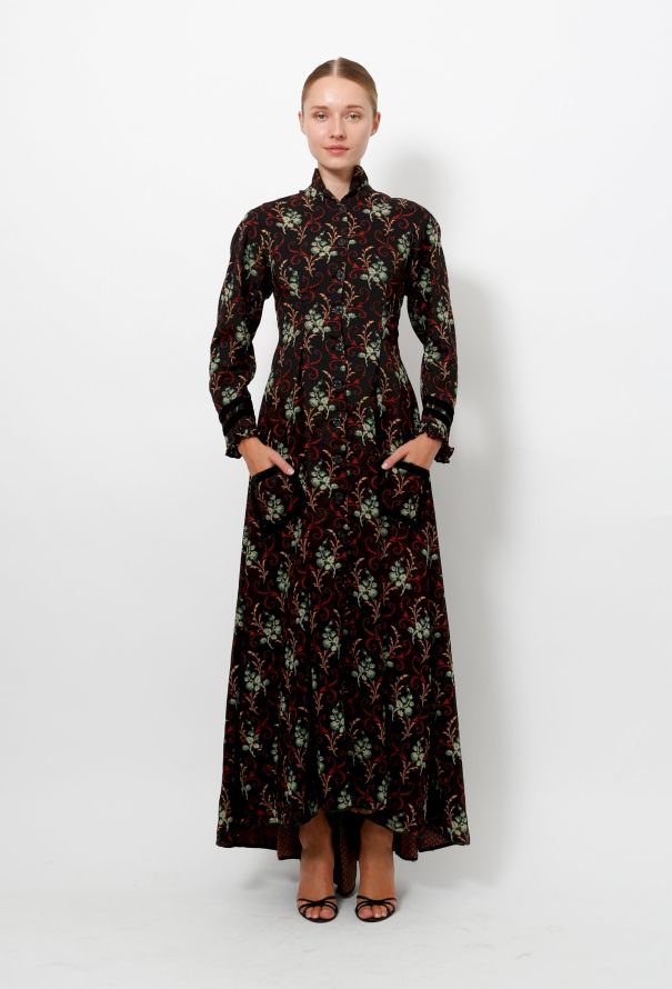 Floral Victorian Gown - 4