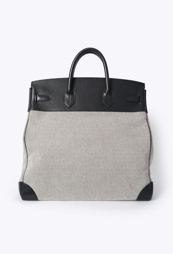 Hermès Evergrain & Toile Criss Haut à Courroies 40 - 7