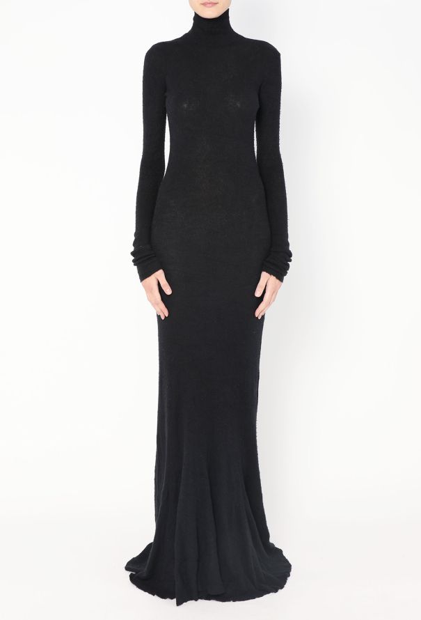 Balenciaga F/W 2022 Turtleneck Bodycon Gown - 4