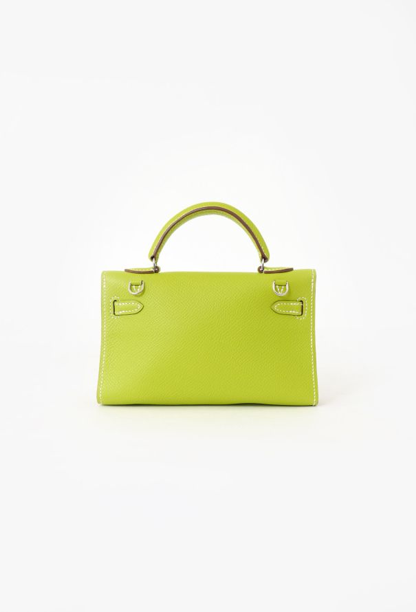 Hermès RARE Limited Edition Epsom Micro Kelly - 4