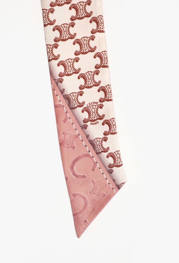 Céline Triomphe Printed Twill Scarf, 2025 - 6