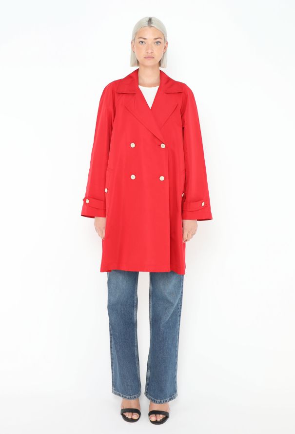 Chanel HIGHLY COLLECTOR S/S 1995 Embossed Trench - 1