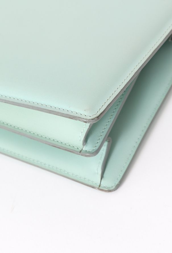 Céline S/S 2017 Blue Medium Clasp Bag - 9