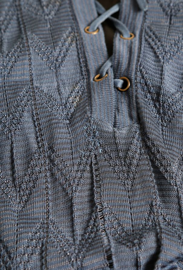 Missoni Lace Up Knit Dress - 7