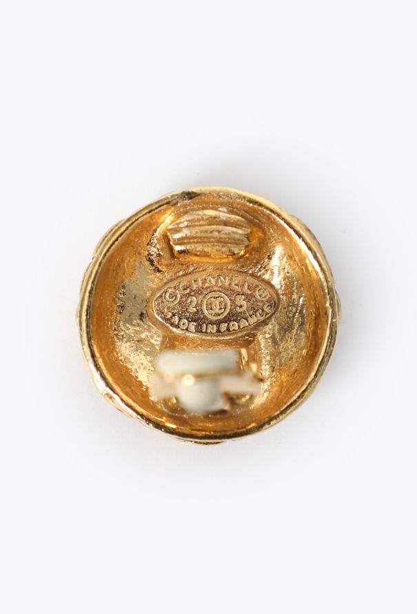 Chanel Quilted 'CC' Clip-On Earring, 1992 - 6