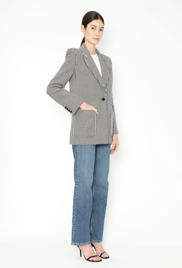 Givenchy 2018 Tailored Houndstooth Blazer - 3