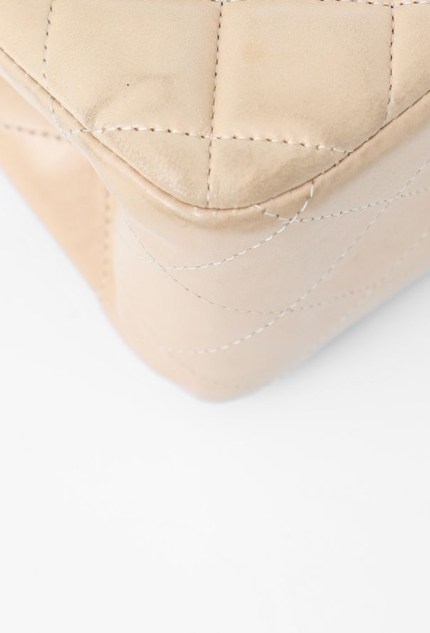 Chanel Beige Jumbo Timeless Flap Bag - 10