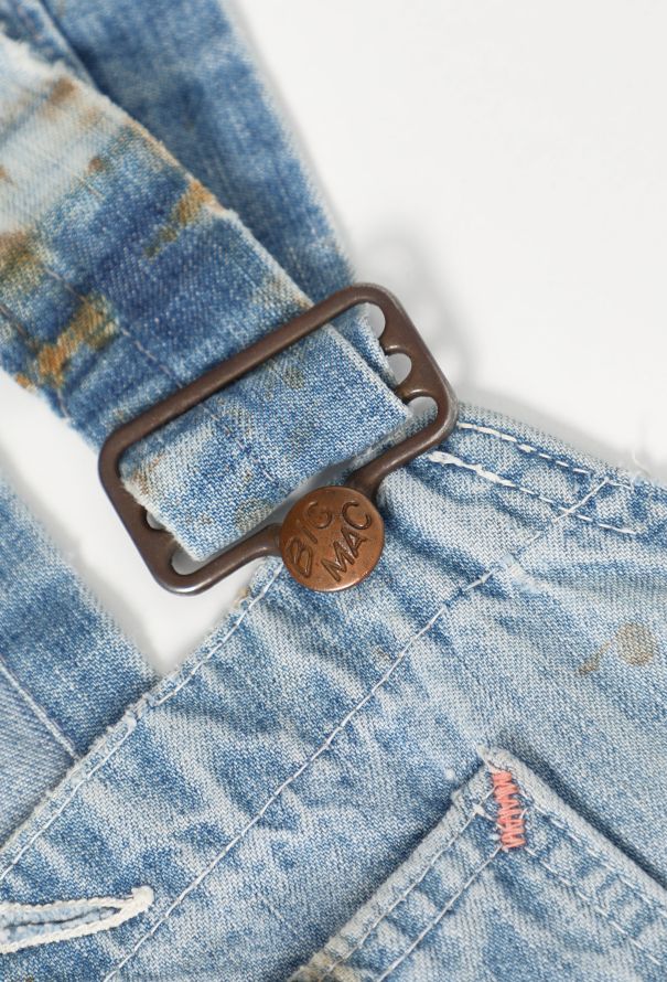 Men's Vintage 1960s Big Mac Denim Overalls - 8