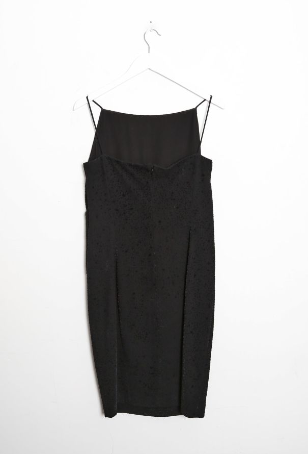 Balenciaga 2010 Velvet Textured Crêpe Dress - 5
