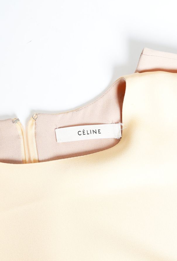 Céline Pre-Fall 2010 Tonal Silk Dress - 6