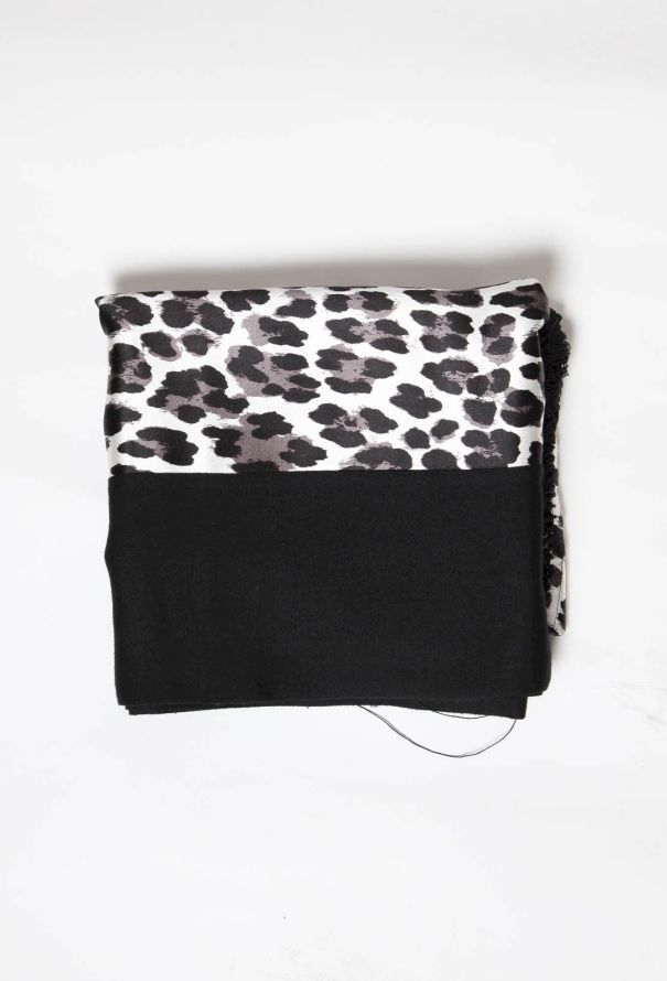 Givenchy Vintage Leopard Print Scarf - 2