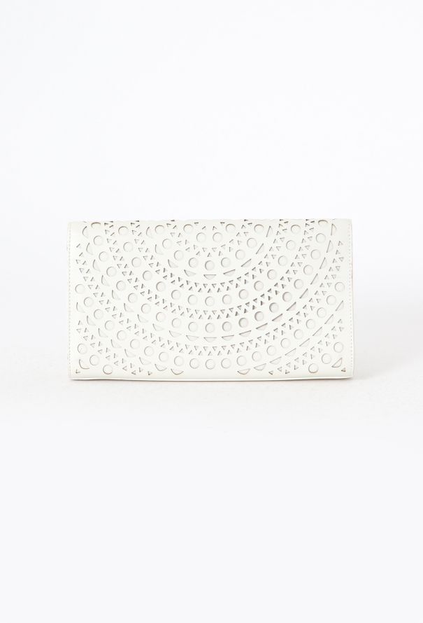 Alaïa Laser Cut Vienne Clutch - 4