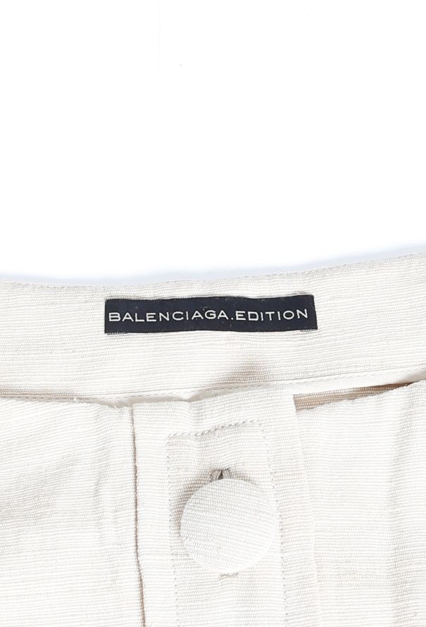 Balenciaga 2010 'Edition' Linen Cargo Ensemble - 4