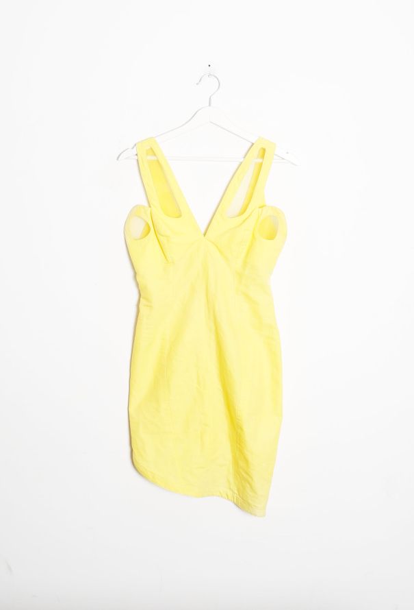 Thierry Mugler Early '90s Mesh Bodycon Dress - 6