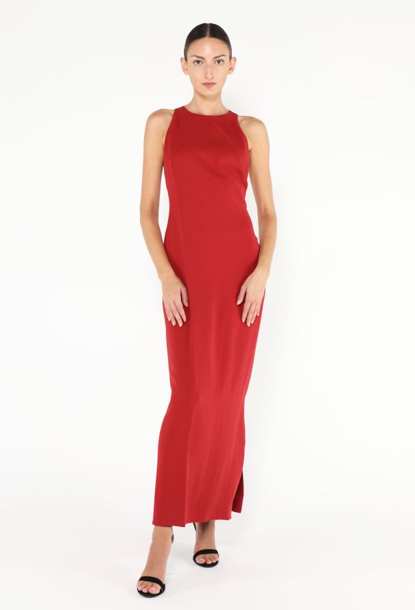 Calvin Klein Open-Back Silk Maxi Dress, 1997 - 3