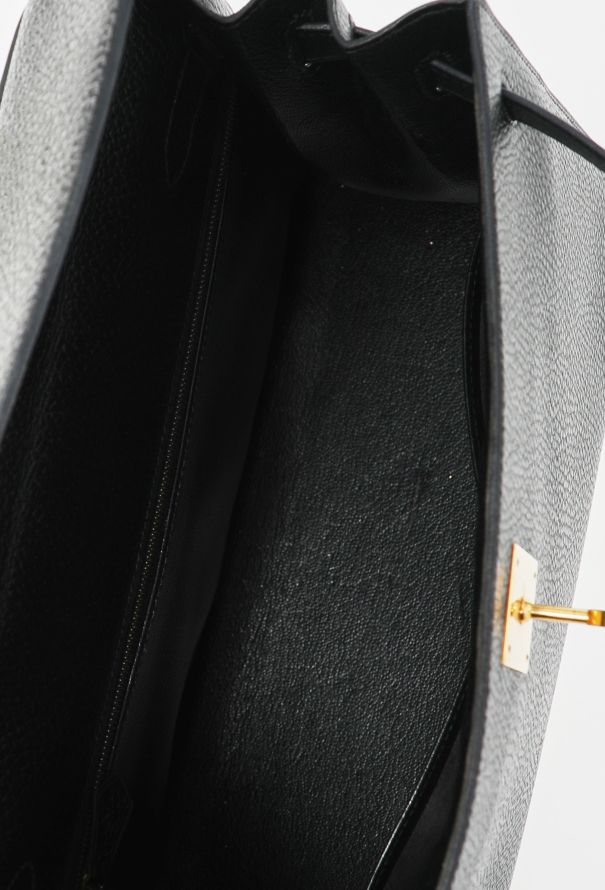 Hermès Black Ardennes Kelly Sellier 32 - 14