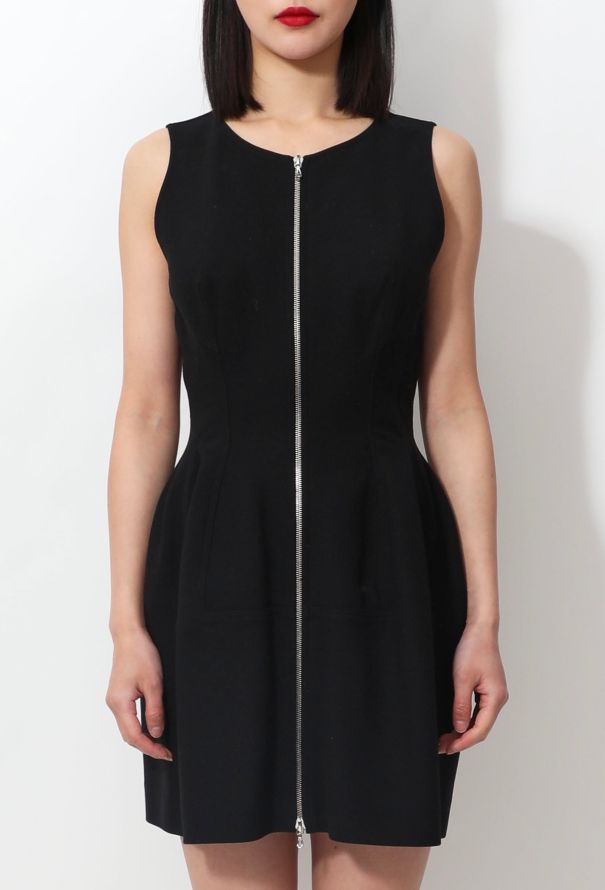 Alaïa 2006 Cotton Zip Dress - 2